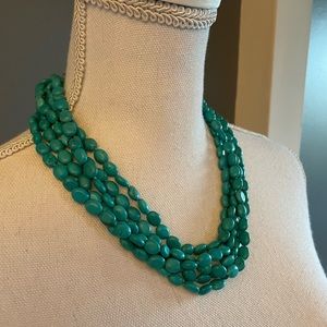 Lucas Lameth Turquoise & Sterling Necklace